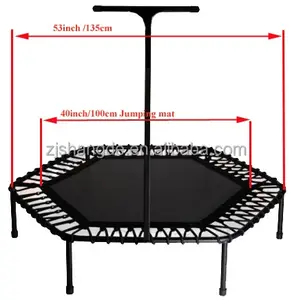 Sundow High Quality 53Inch Gym Hexagonal Fitness Mini Trampoline für Kids oder Adults