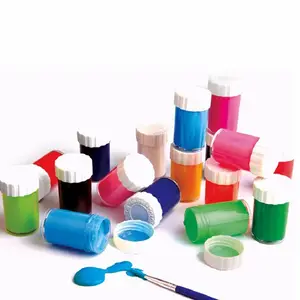 12x20 ml acrylfarbe farbe töpfe für kinder kunsthandwerk