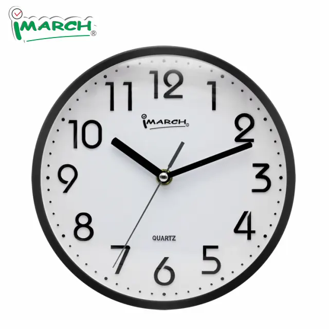 iMSH WC22005 Wall clock quartz analog wall clock silence home decoration round custom analogue wall clock