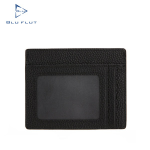 100% En Cuir Véritable Fait À La Main Titulaire de la <span class=keywords><strong>Carte</strong></span> <span class=keywords><strong>Rfid</strong></span> <span class=keywords><strong>Protection</strong></span>, En Vrac Détenteurs De Cartes D'affaires - Product Image 1