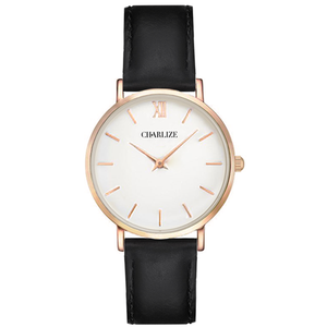 Montre pour femme personnalisée avec votre propre marque, vente en gros promotionnelle 2021, montre-bracelet pour femme avec bracelet en maille or rose, montres pour femmes - Product Image 4