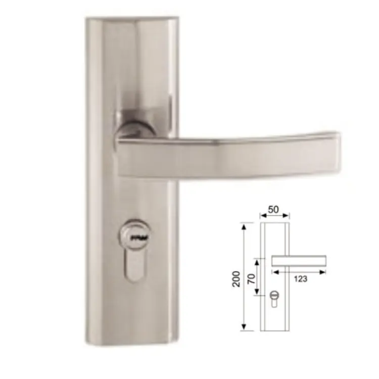 Satin Nickel Baldwin Mortise Khóa/Lever Xử Lý Khóa 2811SN