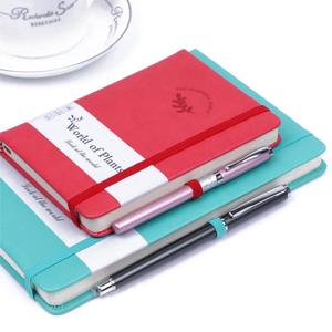 Cuaderno de cuero pu A6 con logotipo impreso personalizado, cuaderno de bolsillo, cuaderno escolar - Product Image 5