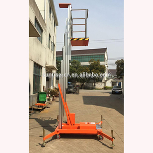 Mobile Electric Aluminum Aerial Lifting <strong>Work</strong> <strong>Platform</strong>
