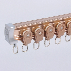 Recto cortina pista para Hotel <span class=keywords><strong>Casa</strong></span> de aluminio, muros cortina, accesorios - Product Image 6