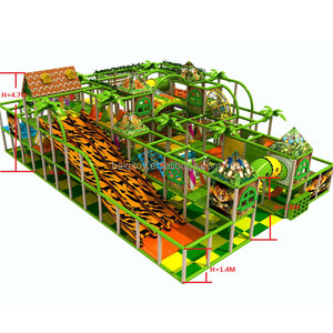 Parque Infantil Interior para Niños, Divertidos Juegos y Equipos Comerciales para Interiores con Toboganes - Product Image 1