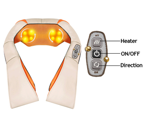 LUYAO LY-803N portable confort pétrissage vibrations électrique cou et l'épaule masseur - Product Image 4