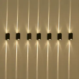 简单的月 3w 铝合金 LED 壁灯创意酒店壁灯
