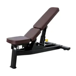 热销健身房健身器材系统多可折叠可调长凳杠杆家庭健身房XF34
