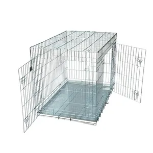 china galvanized steel iron wire large heavy duty dog cage