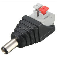 Connecteur rapide mâle et femelle 2,1x5,5 mm DC pour CCTV et bande LED
