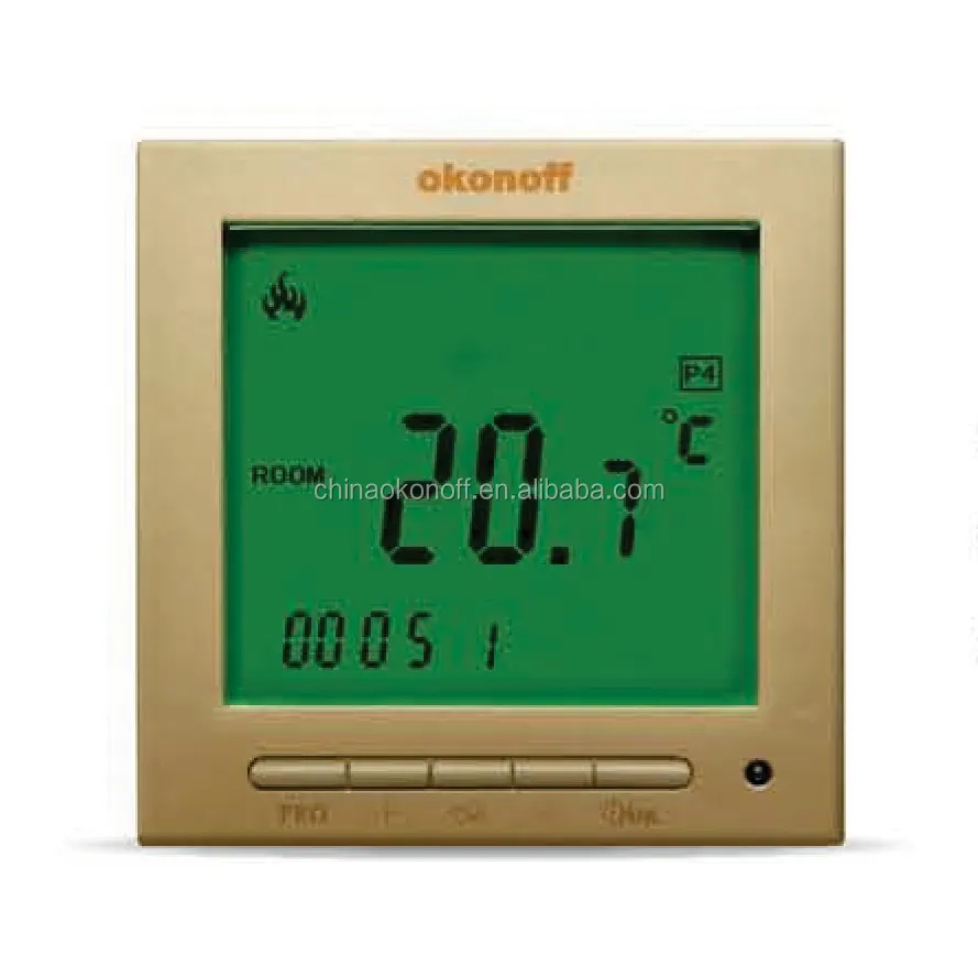 Termostato digital s600 da série lcd, termostato inteligente do quarto
