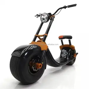 Herstellung Citycoco seev mit fernbedienung City-Bike 1200W Bürstenlosen Erwachsene Elektrische Roller 2 Räder Elektrische Motor