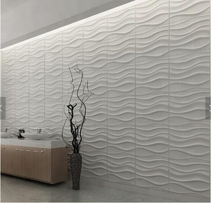 Ev Dekor Için Duvar Dalga Doku 3D Modern Duvar Paneli Satış - Product Image 4