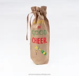 Latest Design Linen Tote <b>Bag</b>, Canvas Tote <b>Bag</b>, Wine <b>Bag</b> - Product Image 1