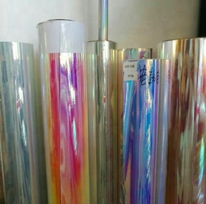 ฟิล์มไวนิลใสสีรุ้งแบบไดโครอิกสำหรับสัตว์เลี้ยง - Product Image 4