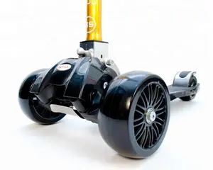 3 grande roue robuste 120/100x50mm Pro enfants mini scooter