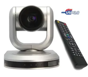 1080p@30fps UVC/VISCA Control skype conference with ptz China 3x video and broadcast camera