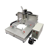 Machine de gravure sur bois CNC 3D 4 axes CNC 6040 Routeur 1,5 kW Machine de gravure de découpe et de fraisage pour aluminium pierre métal bois