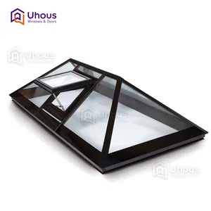 Hohe qualität großhandel preis dachfenster aluminium glas dach