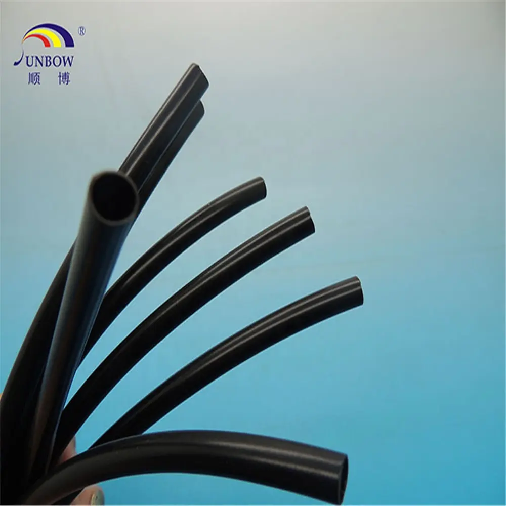 Tuyau de gaine flexible en pvc, 5mm, 5m, revêtement de câble