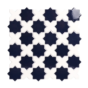 <span class=keywords><strong>Carrelage</strong></span> mosaïque <span class=keywords><strong>de</strong></span> <span class=keywords><strong>salle</strong></span> <span class=keywords><strong>de</strong></span> bains en céramique, motif d'étoile brillant, <span class=keywords><strong>bleu</strong></span> <span class=keywords><strong>et</strong></span> <span class=keywords><strong>blanc</strong></span>, pour hôtel, Restaurant, cuisine, <span class=keywords><strong>salle</strong></span> <span class=keywords><strong>de</strong></span> bains, décor <span class=keywords><strong>de</strong></span> dosseret - Product Image 6
