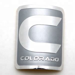 Stiker Badge Logam Kustom dari Aluminium untuk Drum dan Tabung Kemudi Sepeda - Product Image 4