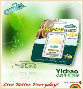 Novos produtos para 2013 vitamina C balas sem açúcar xilitol respiração tiras de hortelã