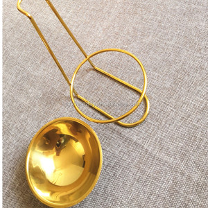 Colore oro 304 In Acciaio Inox Cucchiaio di Riposo Zuppa di Mestolo Colino Del Supporto Del Basamento Cremagliera per Tavolo Da <span class=keywords><strong>Cucina</strong></span> - Product Image 5