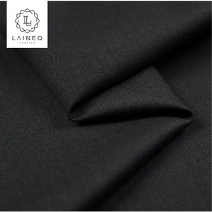 Chine usine personnalisée peignée noir <span class=keywords><strong>100</strong></span> <span class=keywords><strong>laine</strong></span> <span class=keywords><strong>tissu</strong></span> pour la vente en gros - Product Image 4