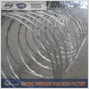 bto22 <span class=keywords><strong>concertina</strong></span> maquinilla de afeitar alambre de púas de la cerca de seguridad - Product Image 1