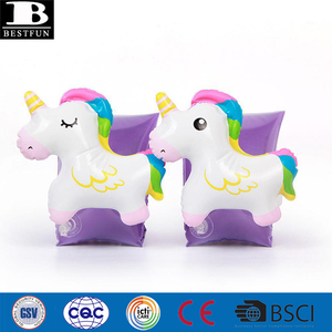 <strong>Unicorn</strong> <strong>Inflatable</strong> Arm Bands for Kids Floatation Sleeves Tube 3D Animal Water <strong>Wings</strong> Swimming Armbands <strong>Floats</strong> - Product Image 3