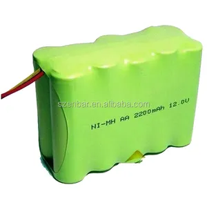 נטענת ni-mh 2200mAh 12V סוללה עבור כורי מנורה