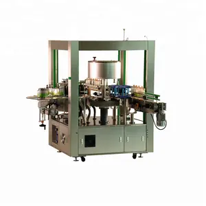 factory price rotary automatic star wheel OPP hot melt glue oval bottle labeling machine 9000-24000 BPH