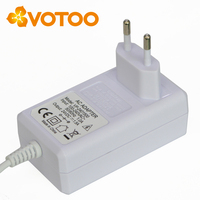 Adaptador de Corriente de Pared Multiespecificaciones 5V3A 12V2A 24V1A 15W 24W DOE VI CE FCC UKCA para POS, CCTV, Decodificador, Fabricante OEM
