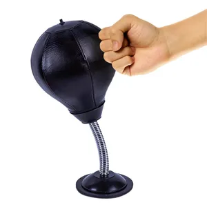 New Style Mini Desktop Kick Boxing Punching Punch Ball Bag For Stress Relief Desk Toy