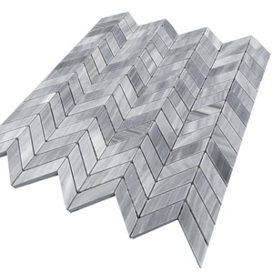 Azulejos de mosaico de mármol para baño, azulejos de pared de estilo europeo, gris, pulido, Italia, gran oferta - Product Image 2