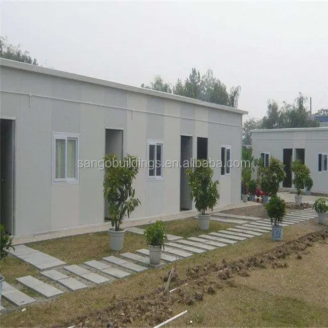 Casas modulares prefabricadas de acero de China, diseños de casas de chapa de hierro