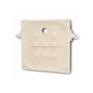 Placa de filtro de cámara de alta presión Hina, filtro de prensa 1200/1250 con alimentación superior