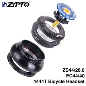 ZTTO 4444T MTB จักรยานเสือหมอบชุดหูฟัง44Mm ZS44 CNC 1 1/8 "-1 1/2" 1.5ส้อมหลอดเรียว