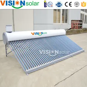 Máy Nước Nóng Năng Lượng Mặt Trời Có Áp Suất Làm Nóng Trước Cuộn Dây Đồng Gián Tiếp