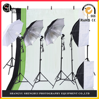 Ensemble de fond de boîte à lumière à éclairage continu pour photographie Kit de studio photo