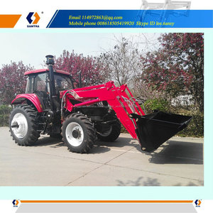 Nuevo modelo <span class=keywords><strong>de</strong></span> cargador frontal <span class=keywords><strong>tractor</strong></span> CE con 4 en 1 cubo - Product Image 3