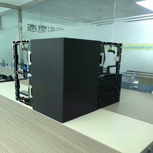 2019 Mới 90 Độ Cho Thuê Tủ Nhôm Đúc 500*500Mm Cho Màn Hình <span class=keywords><strong>Led</strong></span> Cho Thuê Góc Trong Nhà/Ngoài Trời - Product Image 1
