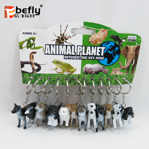 BEFLY Mini figurine de chien, ensemble de modèles d'animaux, porte-clés en PVC, service OEM/ODM - Product Image 2