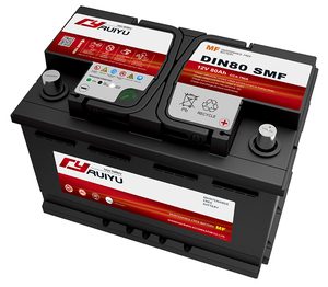 Batería de Plomo-Ácido Seca de 12V 80AH para Automóvil, 58024 DIN - Product Image 1
