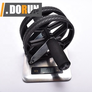 Macchina per allenamento <span class=keywords><strong>da</strong></span> <span class=keywords><strong>casa</strong></span> per Fitness AB Wheel professionale intagliatore addominale con ginocchiera e tappo per pavimento e strumento freno - Product Image 6