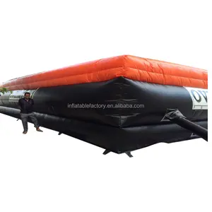 12x9x2.5米新设计充气跳跃气囊，用于滑雪，热充气跳跃枕头