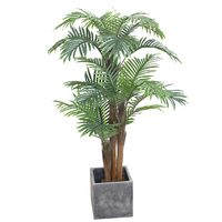Mini palmier artificiel en gros, audit usine, petit palmier cocotier, plante artificielle presque naturelle, faux palmier dattier, bonsaï à vendre