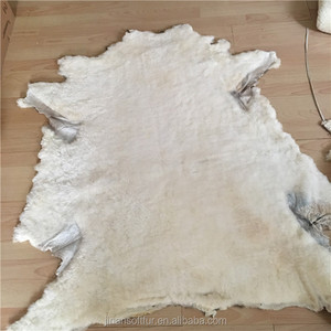 Fourrure naturelle 100% Doublure en peau de mouton Brutes Salées Peaux De Mouton